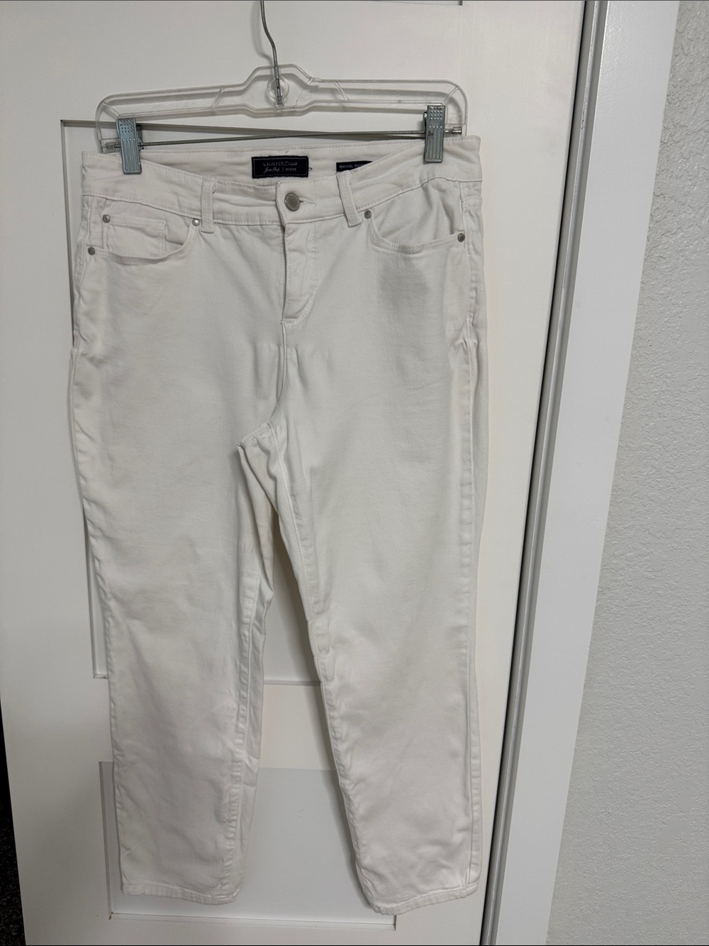 Charter Club White Bristol skinny Jeans
